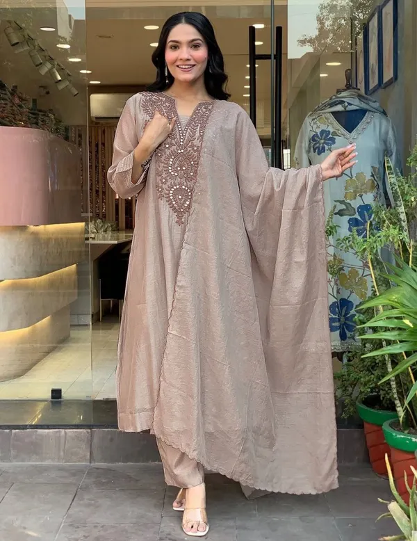 Launching_New_Premium_Designers_Kurta_Pent_Set_Brown
