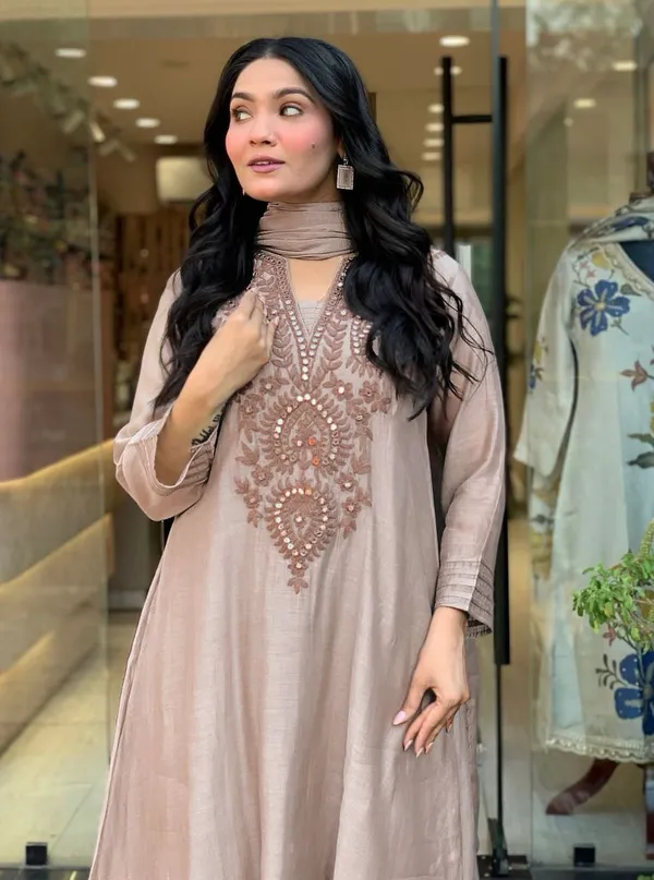 Launching_New_Premium_Designers_Kurta_Pent_Set_Brown