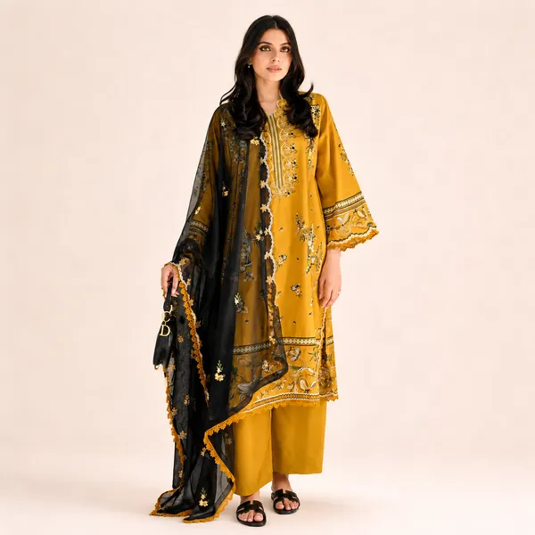 Mustard_Bloom_Embroidered_Roman_Suit_Set_with_Grey_Dupatta