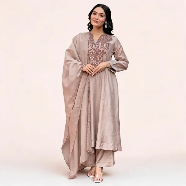 Launching_New_Premium_Designers_Kurta_Pent_Set_Brown