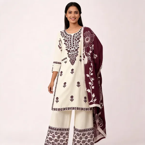 Elegant_Embroidered_Kurta_Palazzo_Suit_Set_With_Dupatta_Festive_Party_Wear_Wine