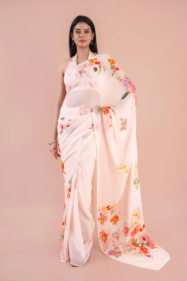 Light_Pink_Georgette_Saree_For_Women