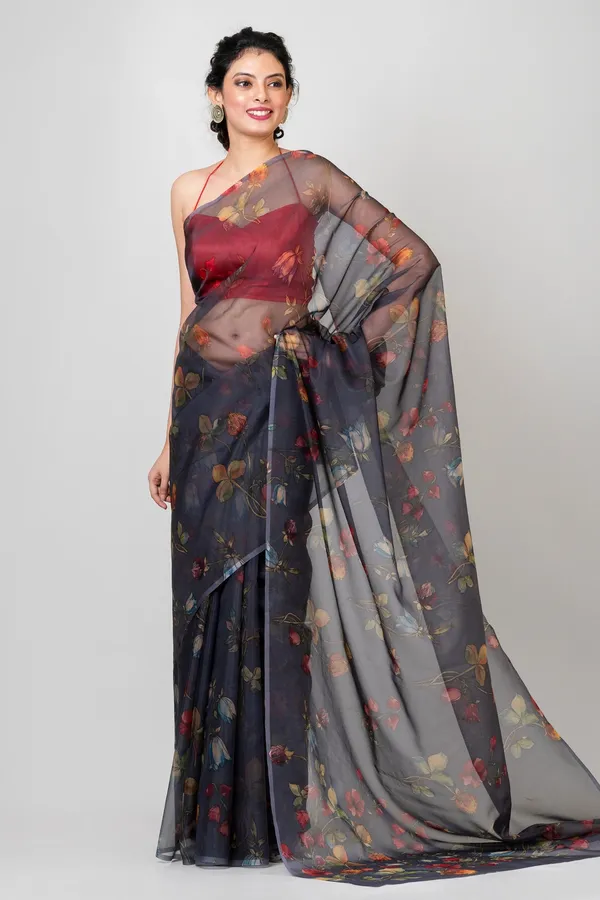 Black_Organza_Saree_For_Women