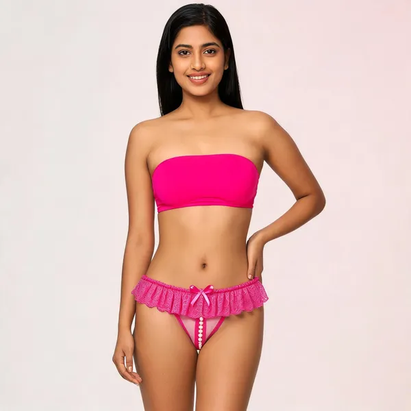 Pink_Polyester_Pearl_Y-Front_Thong_For_Women