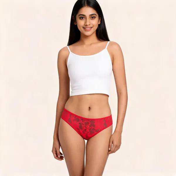 Red_Polyester_Floral_Lace_Hipster_Panty_For_Women