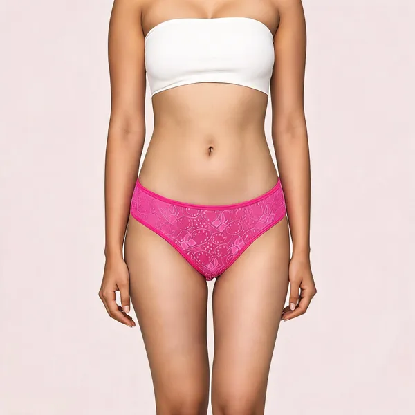 Pink_Polyester_Floral_Lace_Hipster_Panty_For_Women