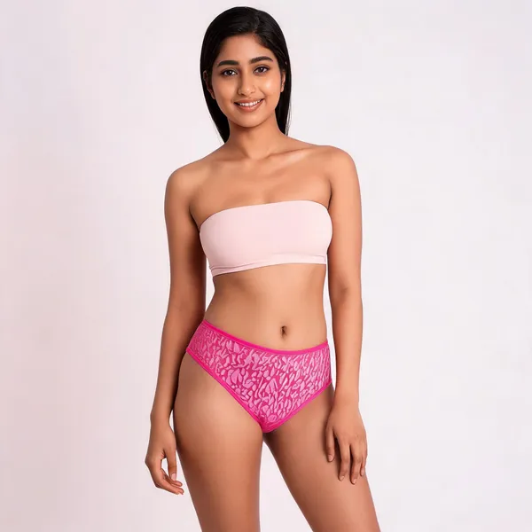 Pink_Polyester_Floral_Lace_Hipster_Panty_For_Women
