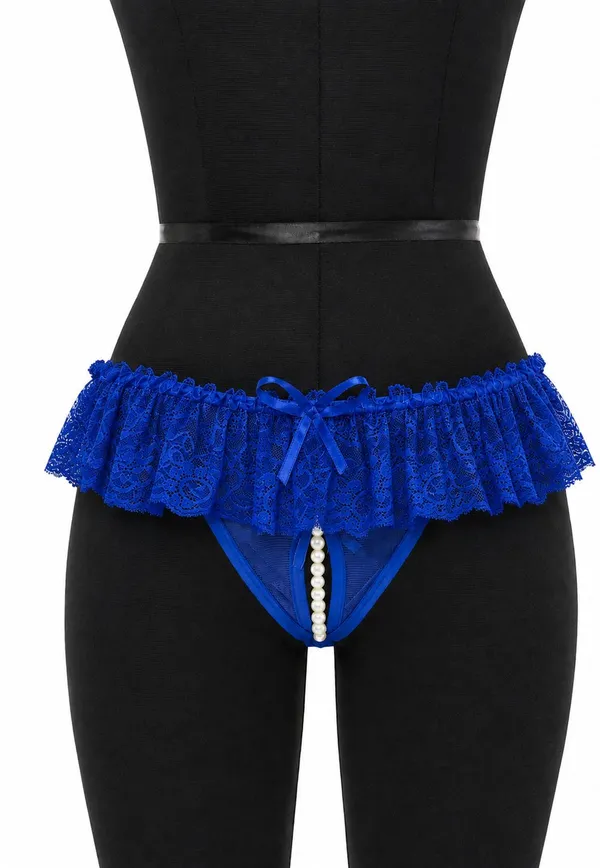 NETTARUFINA_Women_Thong_Blue_Panty_()