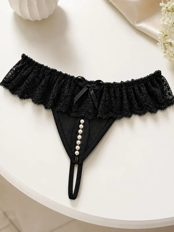 NETTARUFINA_Women_Thong_Black_Panty_()