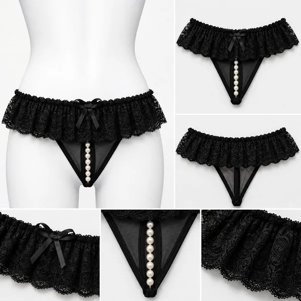 NETTARUFINA_Women_Thong_Black_Panty_()
