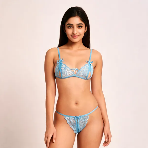 Light_Blue_Polyester_Lace_Adjustable_Lingerie_Set_For_Women