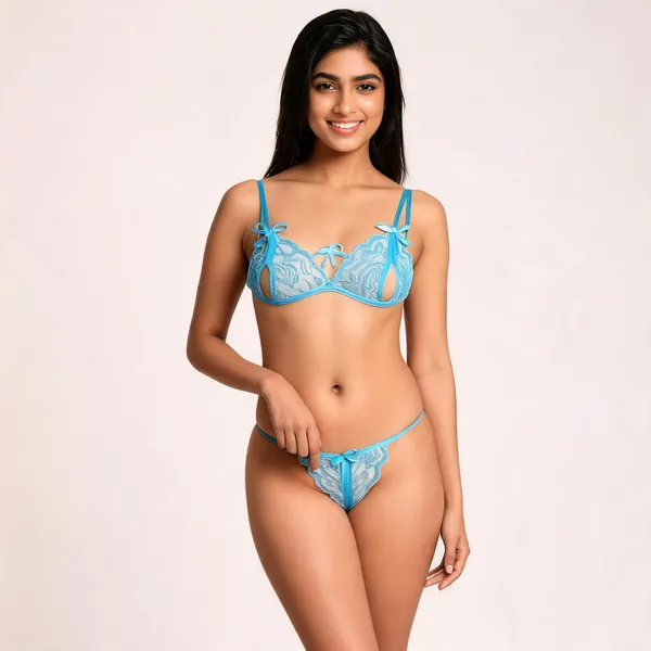 Light_Blue_Polyester_Lace_Adjustable_Lingerie_Set_For_Women