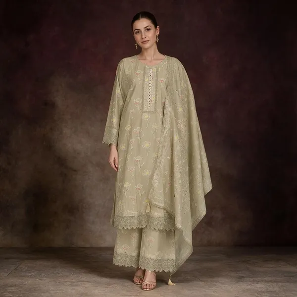 Beige_Cotton_Printed_Cotton_Kurta_For_Women