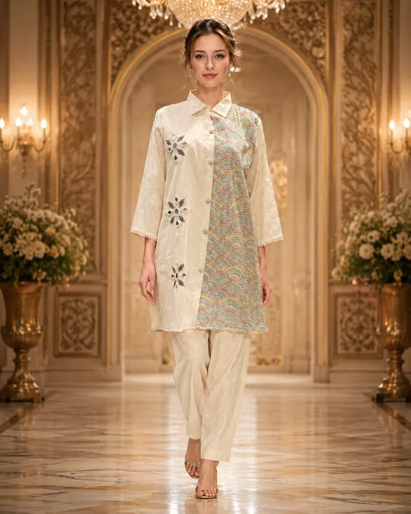 Off_White_Cotton_Cotton_Kurta_Set_For_Women
