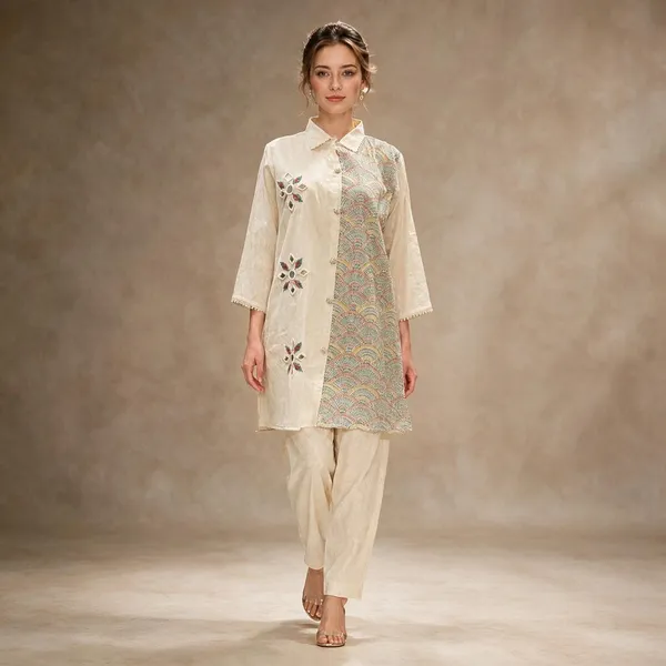 Off_White_Cotton_Cotton_Kurta_Set_For_Women