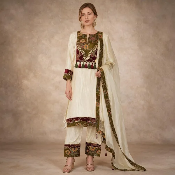 Multicolor_Crepe_Crepe_Suit_Set_For_Women