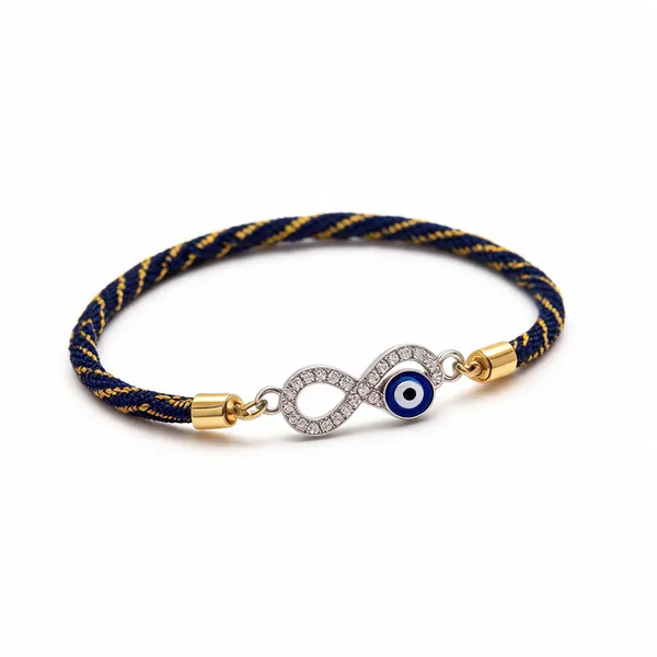 Blue_And_Gold_Silver_Sterling_925_Rakhi_For_Men