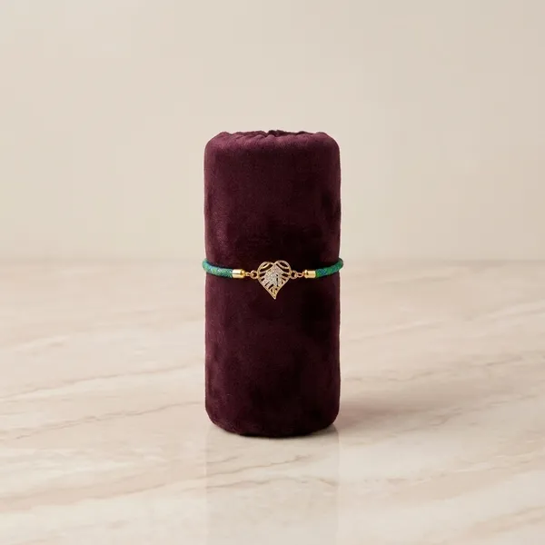 Green_Silver_Sterling_925_Rakhi_For_Men