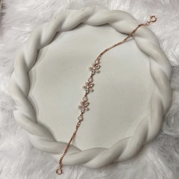 Rose_Gold_925_Sterling_Bracelet_For_Women