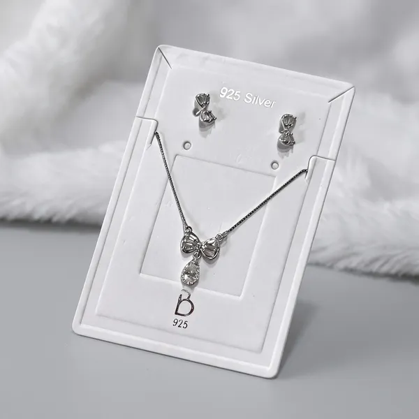 Silver_925_Sterling_Chain_And_Earrings_Set_For_Women