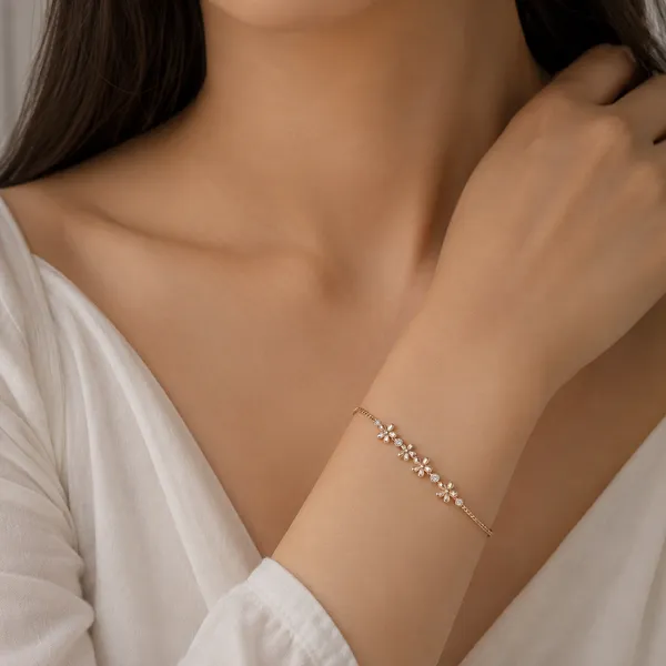 Rose_Gold_925_Sterling_Bracelet_For_Women