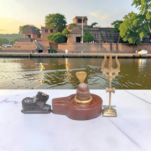 Narmadeshwar_Shivling_With_Plat_Jaldhara_Nandi_Trishul_And_Cobra_Nag_Pooja_Set