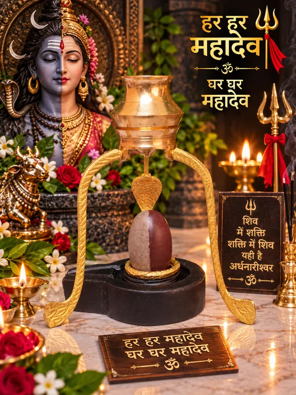 Ardhnarishwar_Shivling_Combo_Set_With_Nag_Trishul_Nandi_Kalash