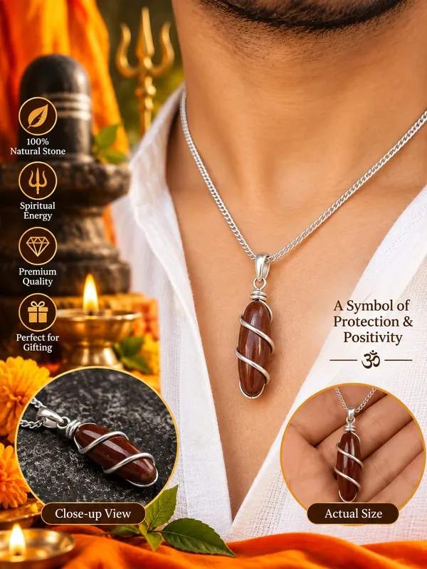 Narmda_Stone_Wire_Wrapped_Pendant_Necklace_Pack_Of_2