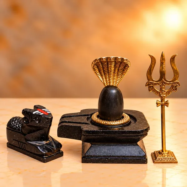 Narmada_Stone_Shivling_Square_Jaladhari_Set_With_Cobra_Nag_Trishul_Nandi