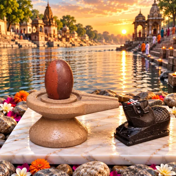 Narmadeshwar_Ardhnarishwar_Shivling_With_Jaldhara_And_Nandi_Pooja_Set