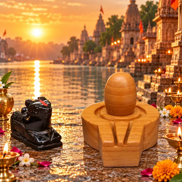 Wooden_Narmadeshwar_Shivling_With_Plat_Jaldhara_Nandi
