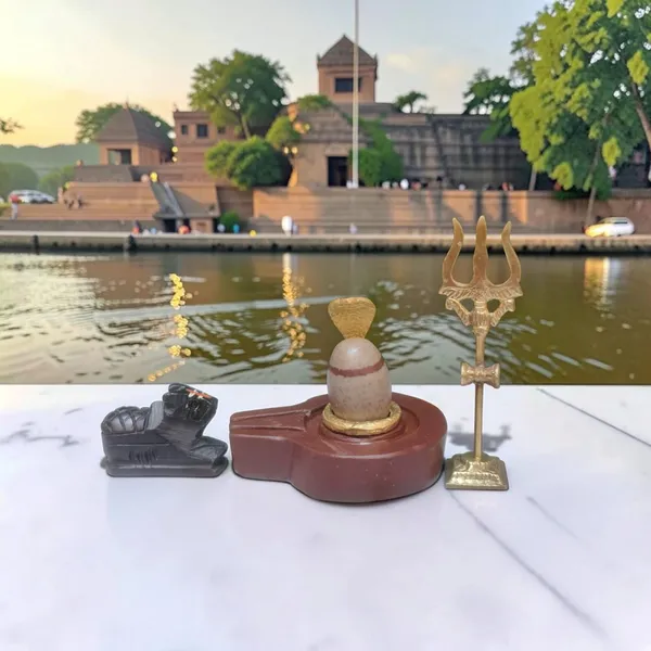 Narmadeshwar_Shivling_With_Plat_Jaldhara_Nandi_Trishul_And_Cobra_Nag_Pooja_Set