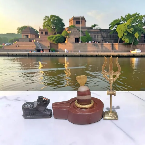 Narmadeshwar_Shivling_With_Plat_Jaldhara_Nandi_Trishul_And_Cobra_Nag_Pooja_Set