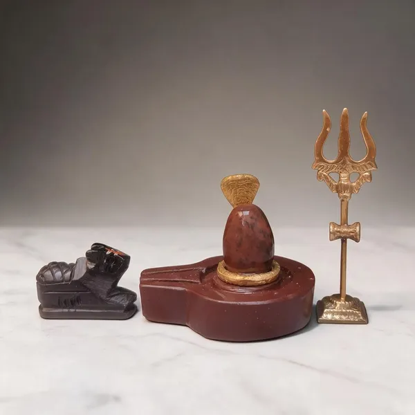 Narmadeshwar_Shivling_With_Plat_Jaldhara_Nandi_Trishul_And_Cobra_Nag_Pooja_Set