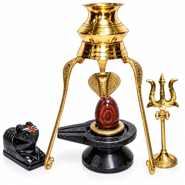 Narmada_Stone_Janeudhari_Shivling_Full_Combo_Set_Nag_Trishul_Nandi_Kalash
