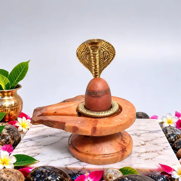 Narmada_Stone_Tilakdhari_Shivling_Set_With_Cobra_Nag_Jaladhari