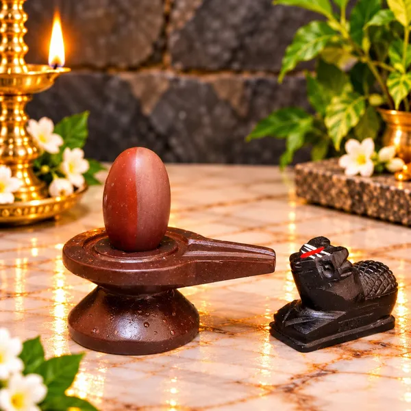 Narmadeshwar_Ardhnarishwar_Shivling_With_Jaldhara_And_Nandi_Pooja_Set