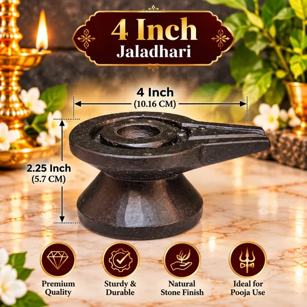 4_Inch_Damru_Jaldhara_For_Shivling
