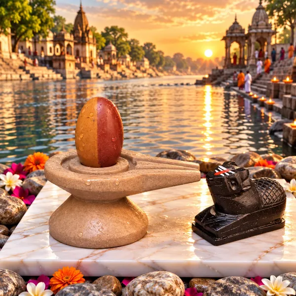 Narmadeshwar_Antique_Ardhnarishwar_Shivling_With_Jaldhara_And_Nandi_Pooja_Set