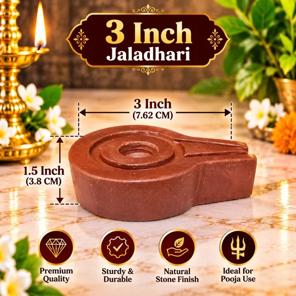 3_Inch_Narmadeshwar_Plat_Pooja_Jaldhara