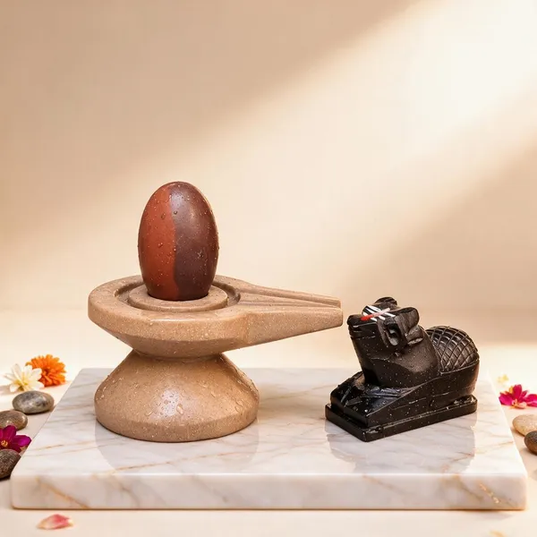 Narmadeshwar_Ardhnarishwar_Shivling_With_Jaldhara_And_Nandi_Pooja_Set