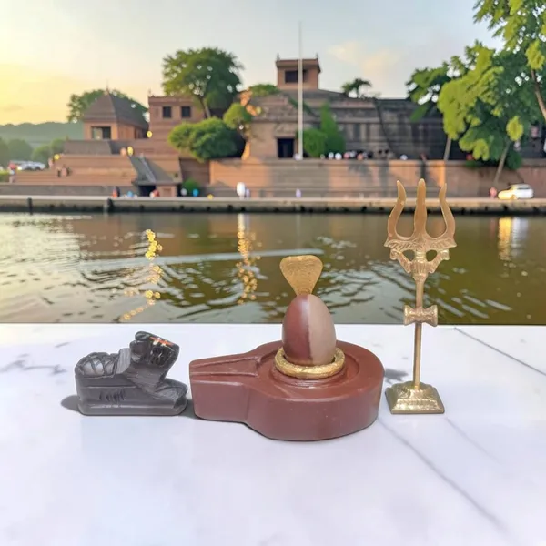 Narmadeshwar_Shivling_With_Plat_Jaldhara_Nandi_Trishul_And_Cobra_Nag_Pooja_Set