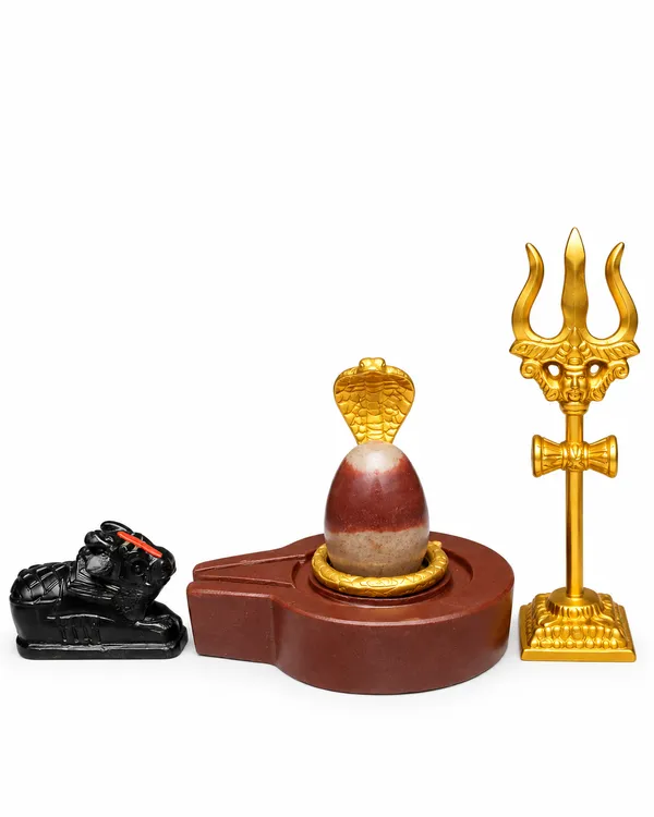 Natural_Stone_Narmadeshwar_Shivling_With_Jaladhari_Full_Set