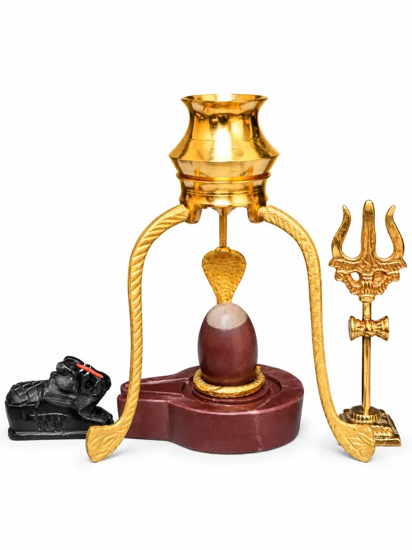 Tilakdhari_Shivling_Full_Combo_Set_Nag_Trishul_Nandi_Kalash_Stand