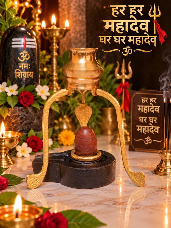 Narmada_Stone_Janeudhari_Shivling_Combo_Set_With_Nandi_Trishul