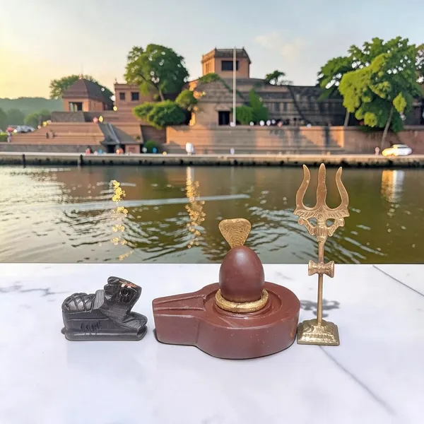 Narmadeshwar_Shivling_With_Plat_Jaldhara_Nandi_Trishul_And_Cobra_Nag_Pooja_Set