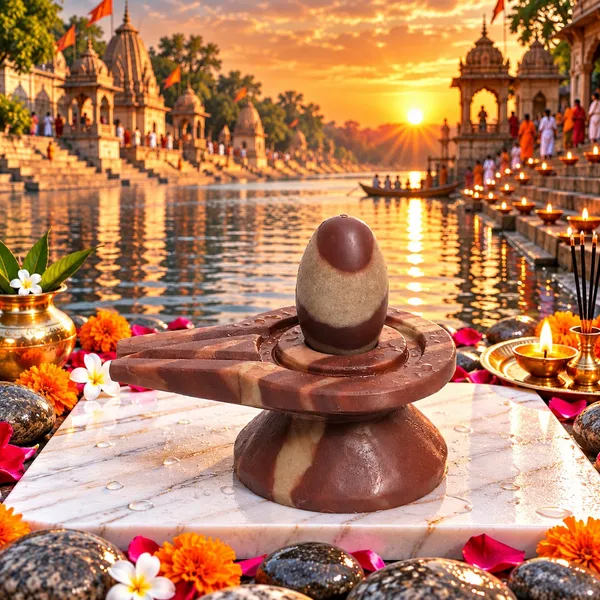 Narmada_Stone_Tilakdhari_Shivling_Full_Combo_Set_With_Nandi_Trishul_Kalash