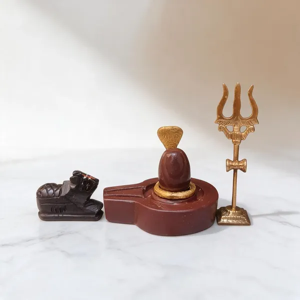 Narmadeshwar_Shivling_With_Plat_Jaldhara_Nandi_Trishul_And_Cobra_Nag_Pooja_Set
