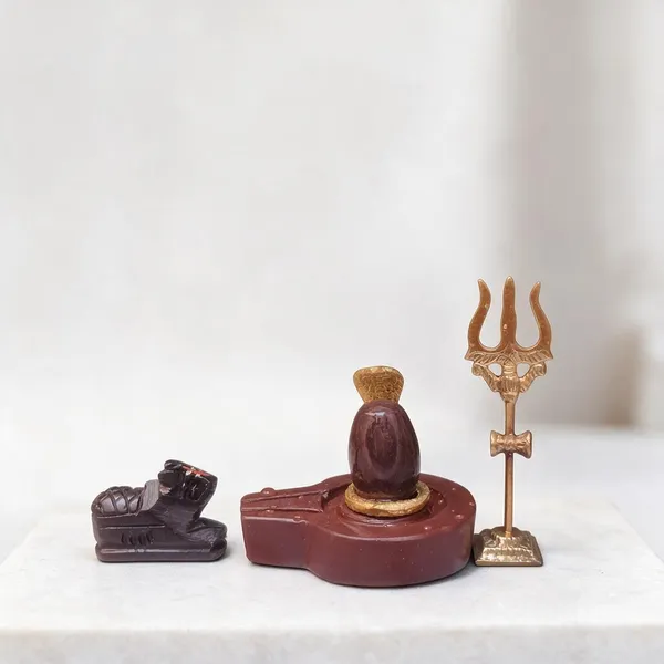 Narmadeshwar_Shivling_With_Plat_Jaldhara_Nandi_Trishul_And_Cobra_Nag_Pooja_Set