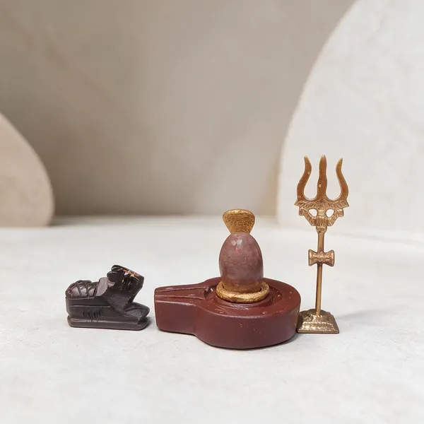 Narmadeshwar_Shivling_With_Plat_Jaldhara_Nandi_Trishul_And_Cobra_Nag_Pooja_Set